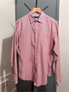 100% Cotton Banana Republic Men's Soft Washed Tailored Slim Fit Dress Shirt Size